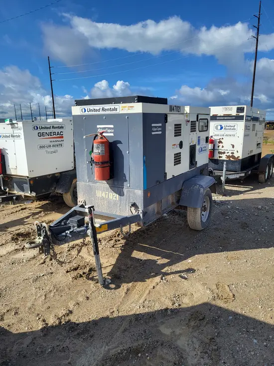 2021 Atlas Copco QAS 70MVT Diesel Generator