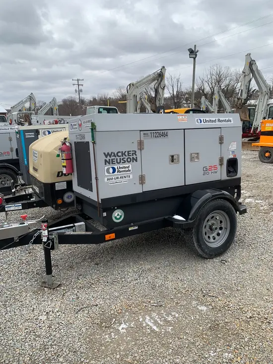 2021 Wacker Neuson G25 T4F Diesel Generator