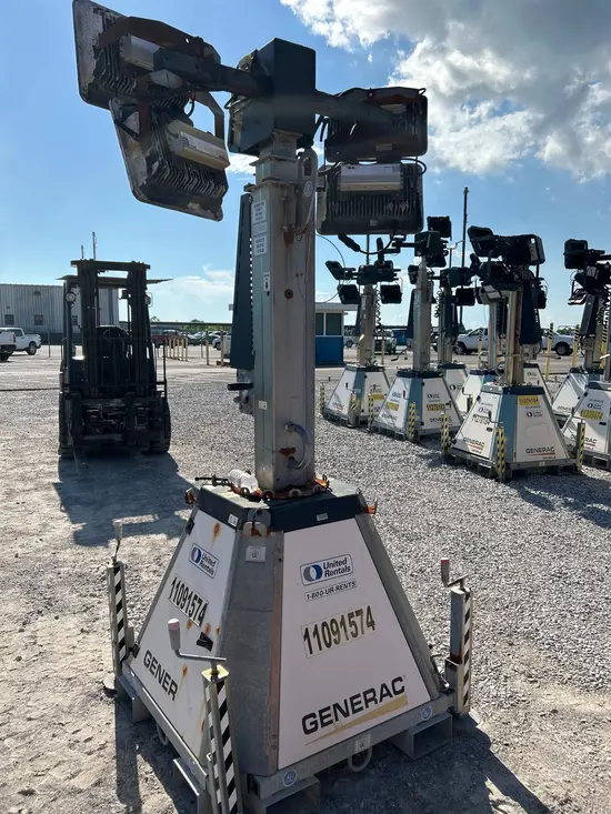 2020 Generac CTF10 4X320 Portable Light Tower