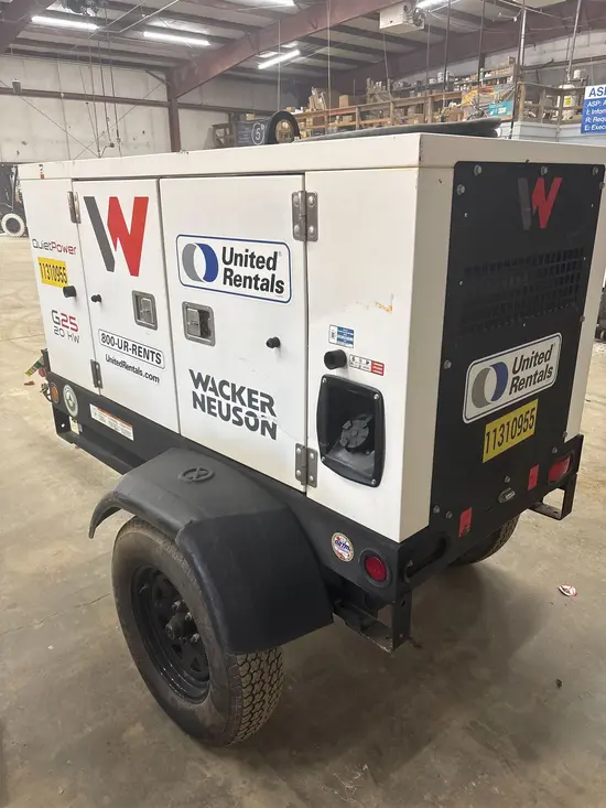 2021 Wacker Neuson G25 T4F Diesel Generator