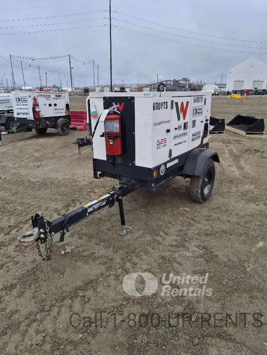 2022 Wacker Neuson G25 T4F Diesel Generator