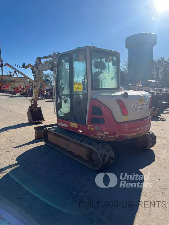 2021 Takeuchi TB370CR Mini Excavator