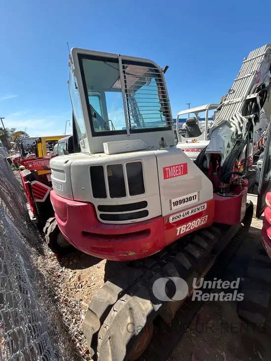 2019 Takeuchi TB280FR Excavator