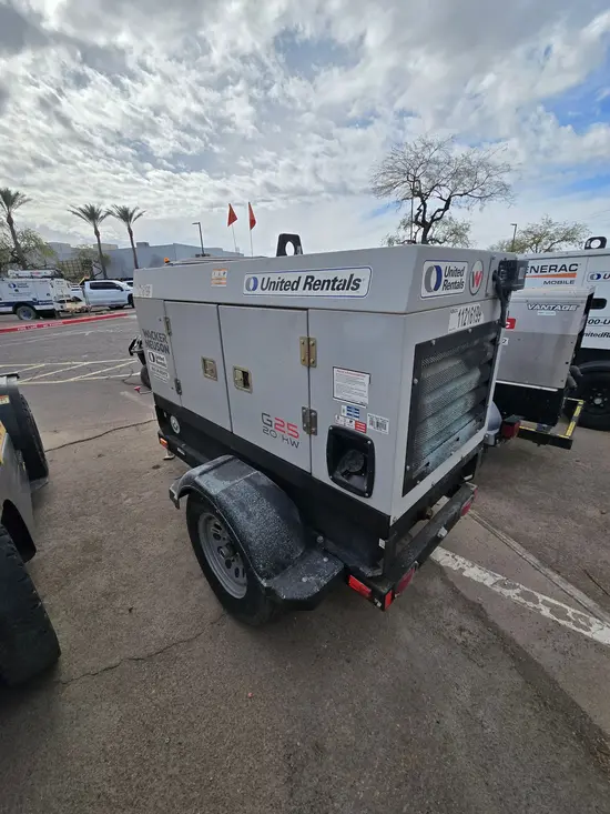 2021 Wacker Neuson G25 T4F Diesel Generator