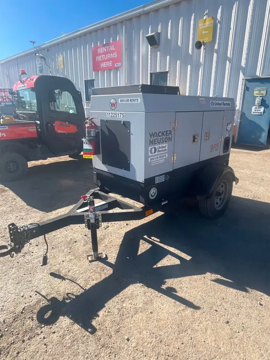 2021 Wacker Neuson G25 T4F Diesel Generator