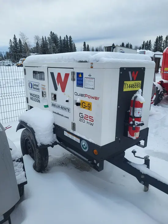 2022 Wacker Neuson G25 T4F Diesel Generator