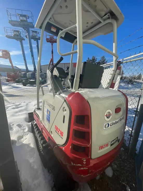 2022 Takeuchi TB216 Mini Excavator