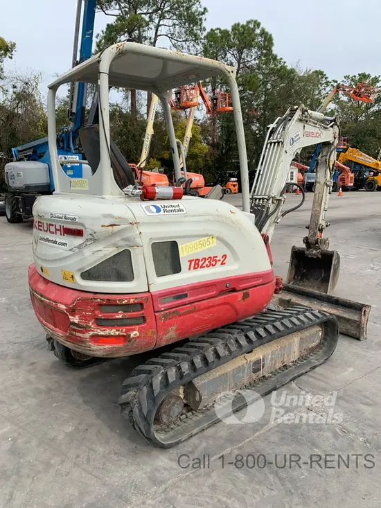 2019 Takeuchi TB235-2R Mini Excavator