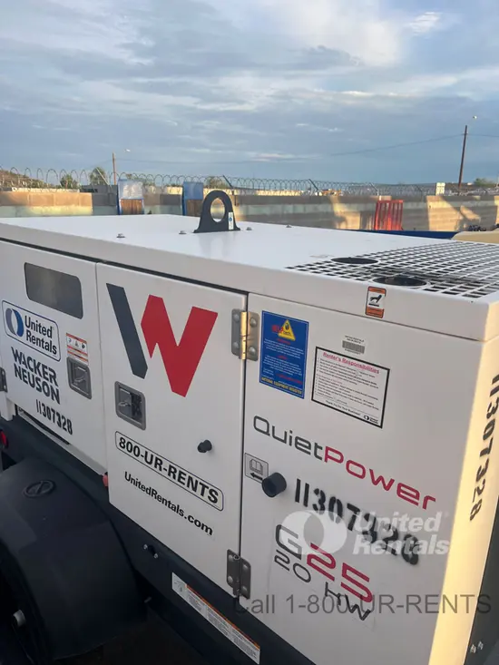 2021 Wacker Neuson G25 T4F Diesel Generator