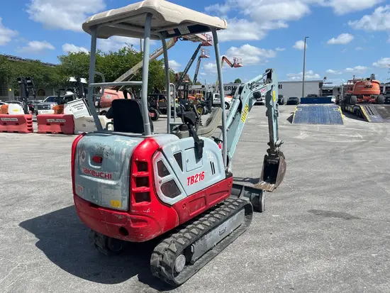 2021 Takeuchi TB216 Mini Excavator