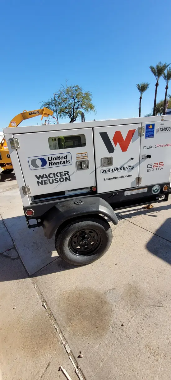 2022 Wacker Neuson G25 T4F Diesel Generator
