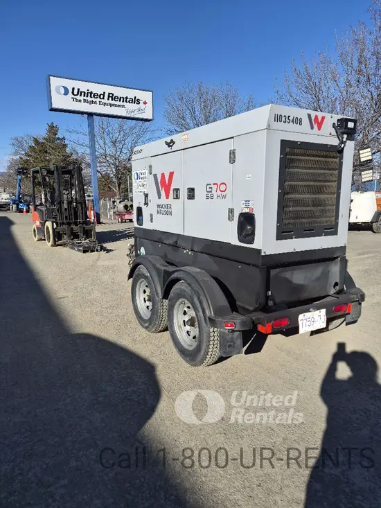 2019 Wacker Neuson G70 T4F Diesel Generator
