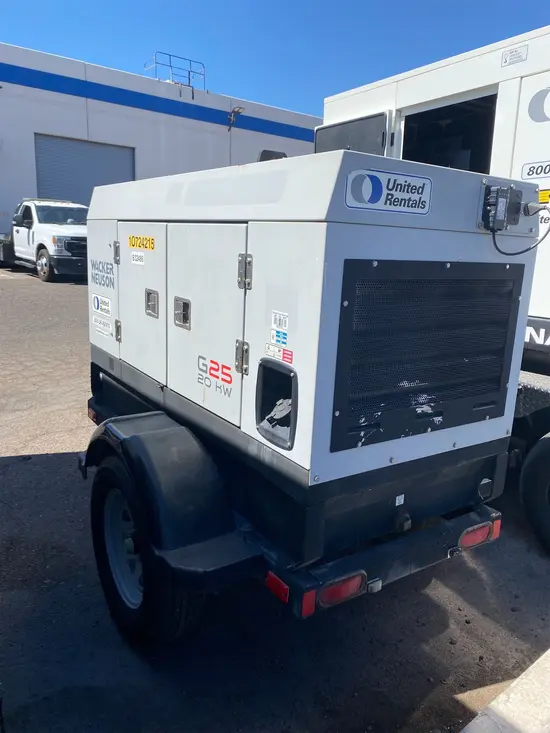 2018 Wacker Neuson G25 T4F Diesel Generator