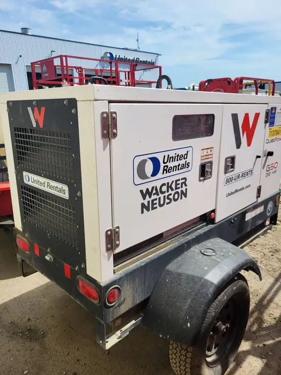 2022 Wacker Neuson G50 T4F Diesel Generator
