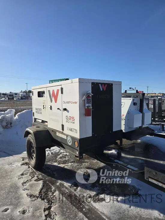 2022 Wacker Neuson G25 T4F Diesel Generator