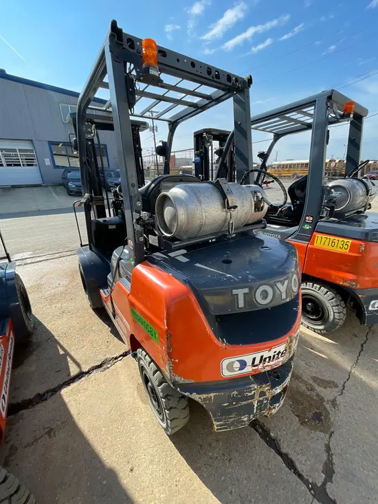 2019 Toyota 8FGU25 Warehouse Forklift