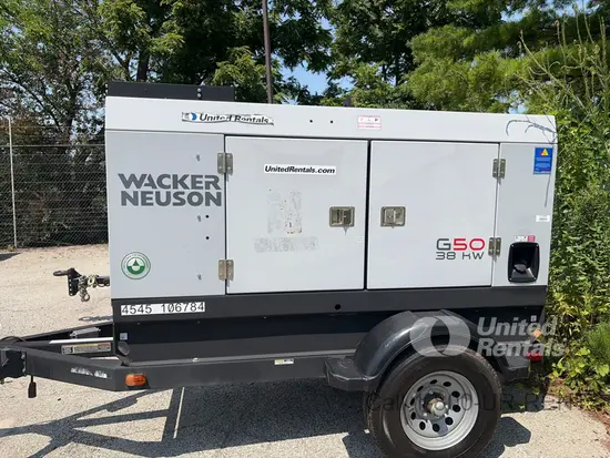 2018 Wacker Neuson G 50 Diesel Generator