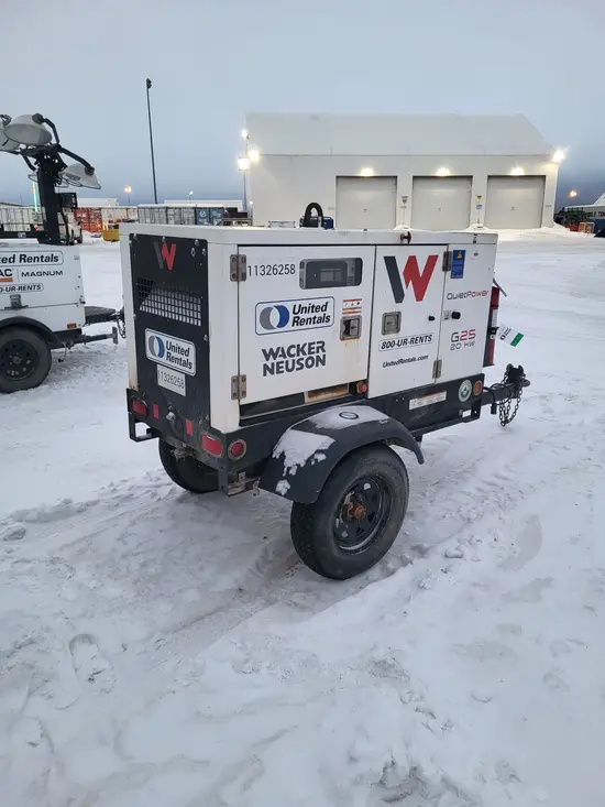2021 Wacker Neuson G25 T4F Diesel Generator