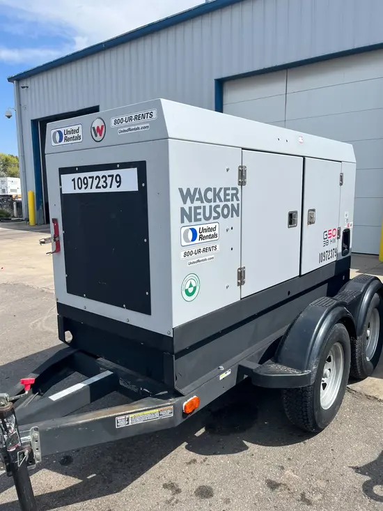 2019 Wacker Neuson G50 T4F Diesel Generator