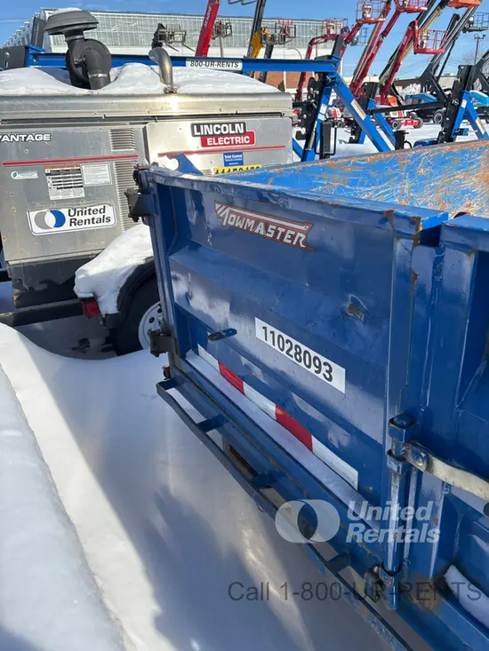 2019 Towmaster T-12HD 12FT GAS Dump Trailer