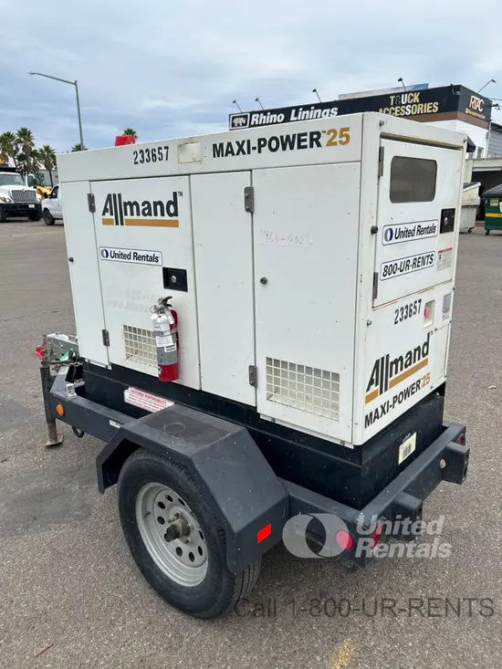 2019 Allmand MP25 Diesel Generator
