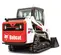White, red and black BOBCAT Compact Track Loader