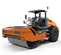 Orange Hamm Ride-on Single Smooth-drum Vibratory Roller