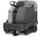 Gray Nilfisk 48 inch electric powered Ride-on Floor Scrubber