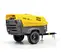 Yellow Atlas Copco air compressor