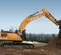 Orange and gray CASE 71,000-84,000 lb. Excavator