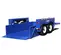 Blue Airtow 14 ft. Hydraulic Drop Deck Trailer, Tandem Axle