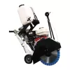 White and black DIAMONDPR Walk-behind Concrete Saw, 18 in., Gas Powered