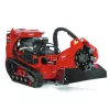 Red and black TORO Stump Grinder, 35 HP, Hydraulic