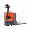 Orange and black TOYOTA Pallet Jack, 4,000 lbs., Electric Powered