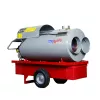 Grey and red FROSTFGHTR Heater, 350,000 BTU/h, Diesel Powered, Ducted
