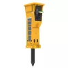 Yellow EPIROC 5,000 lb. Hydraulic Breaker Attachment for Excavator