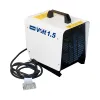 White and black LBWHITE 1.5 kW Electric Heater, 120V