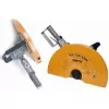 yellow handheld concrete saw product shot