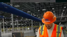 Man in PPE on jobsite