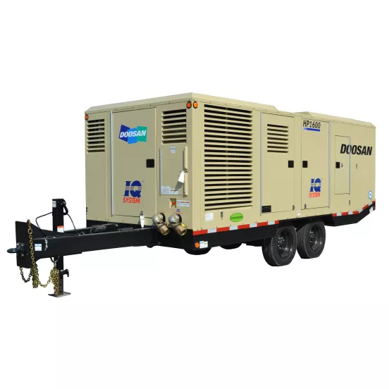 Towable air compressor