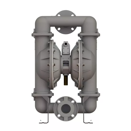 Gray VERSAMATIC Diaphragm Pump, 3 in., Air Operated