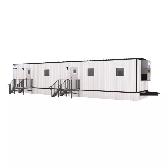 50 ft. by 10 ft. Office Trailer with 2 offices