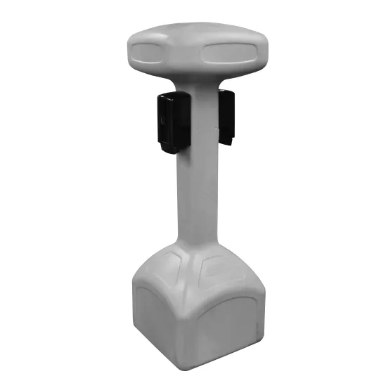 Gray Satellite freestanding Portable Hand Sanitizer Stand