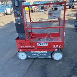 2018 Skyjack SJ12 Self-Propelled One-Person Lift