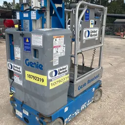 2018 Genie GR-12 Self-Propelled One-Person Lift