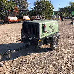 2018 Sullair 185DPQ-KU-T3 Air Compressor