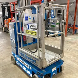2019 Genie GR-20 Self-Propelled One-Person Lift