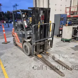2020 Toyota 8FGU25 Warehouse Forklift