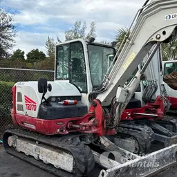 2021 Takeuchi TB370CR Mini Excavator