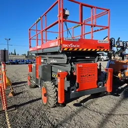 2018 Skyjack SJ8841RT Rough Terrain Scissor Lift